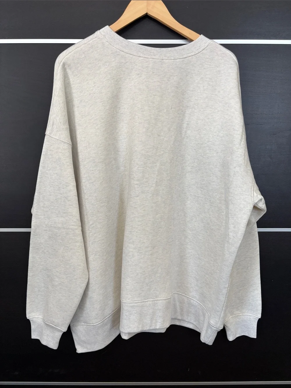 Wild Fable Women's Heather Gray Oversized Sweatshirt - Picture 9 of 12